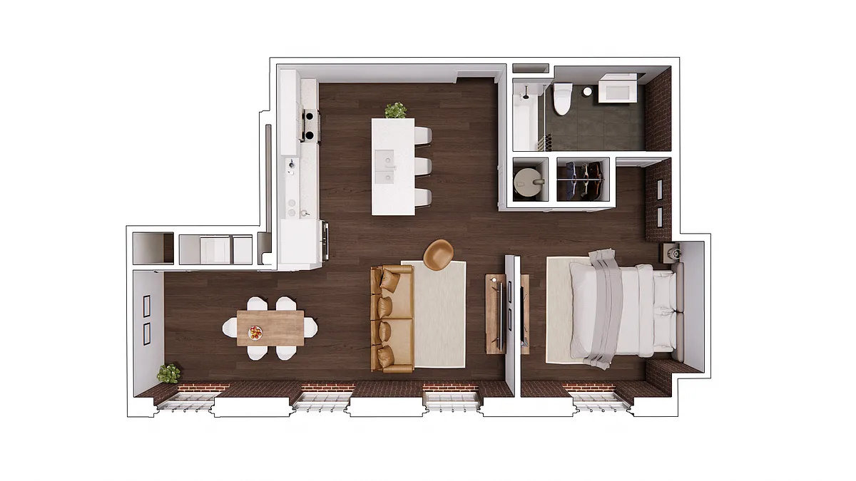 Floor plan B13