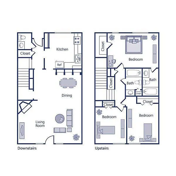 Floor plan 3B-1497
