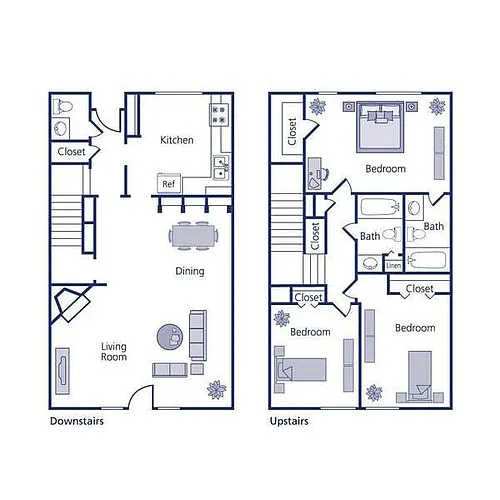 Floor plan 3B-1497