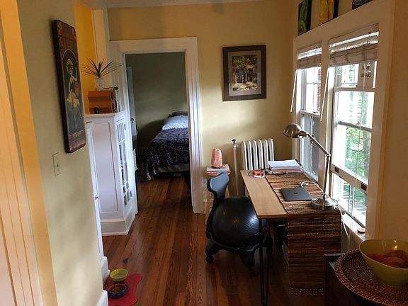 dining area with steam heat