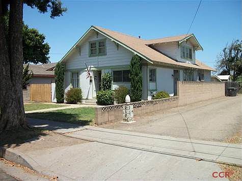 East side of Front of property