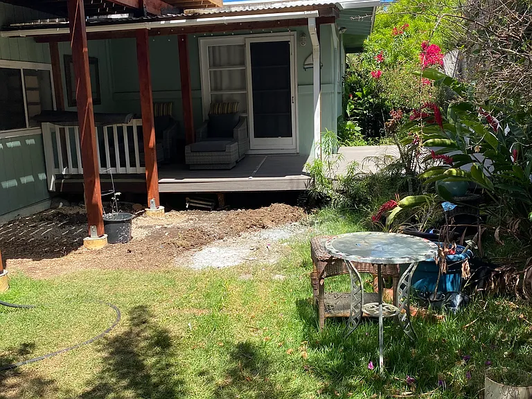 Back yard
