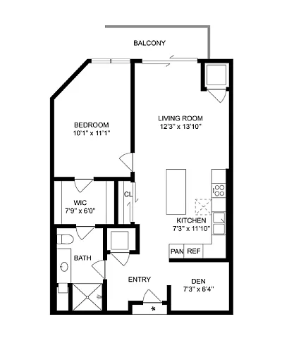 Floor plan Humphrey A10