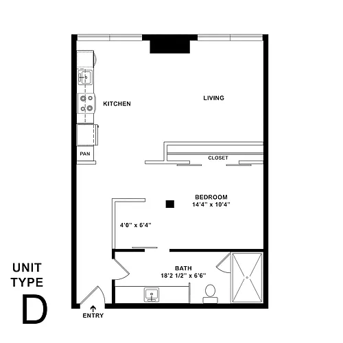 Floor plan D