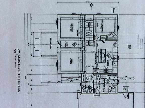 Main floor renovation plan