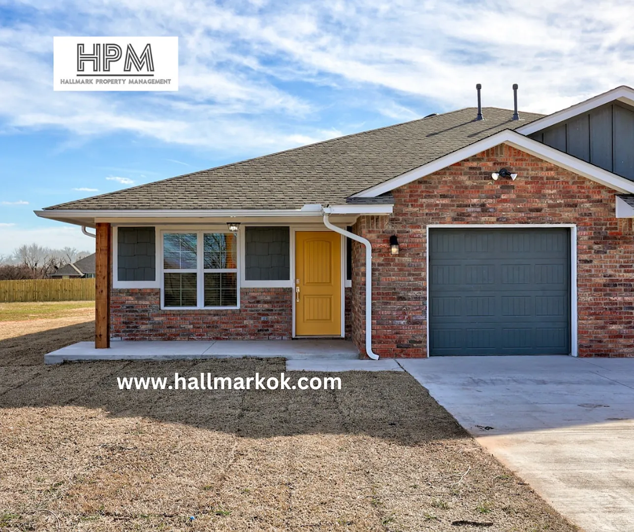 Brand New Duplex in Noble. 3410 Cemetery Road — Photo 1