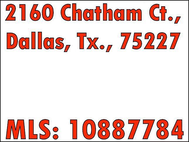 2160 Chatham - MLS: 10887784
