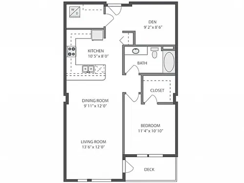 Floor plan A5D