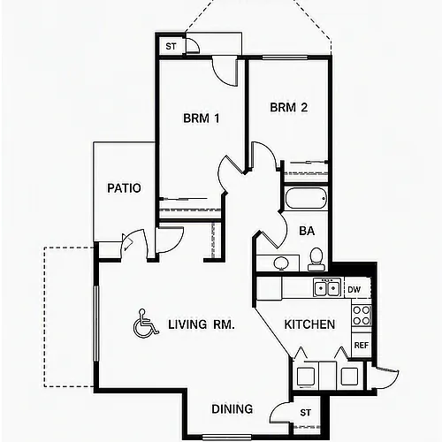 Floor plan B1