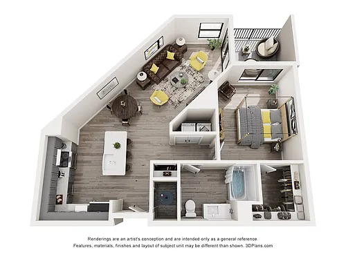 Floor plan The Augusta