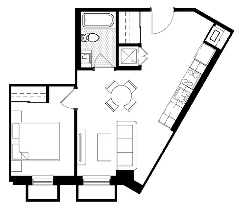 Floor plan B15