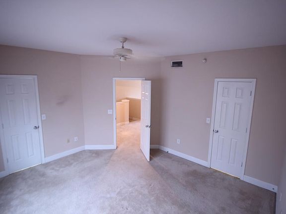 Large bedroom with 2 walk in closets!