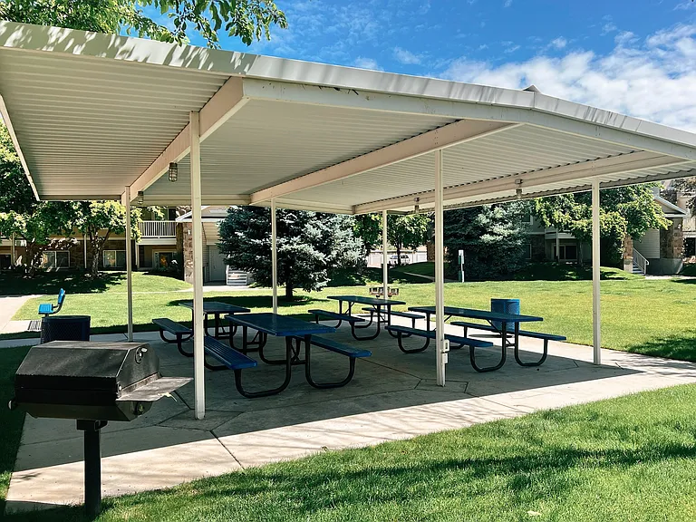 Covered Picnic and BBQ Area