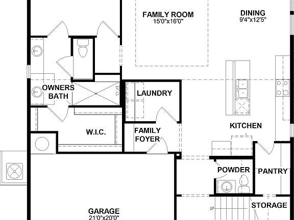 floor plan main level