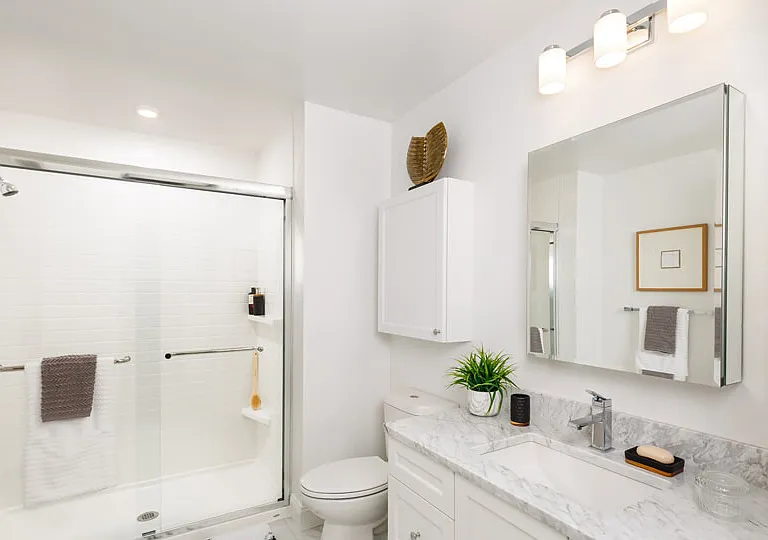 The Franklin Building at Hancock Village - Bathroom