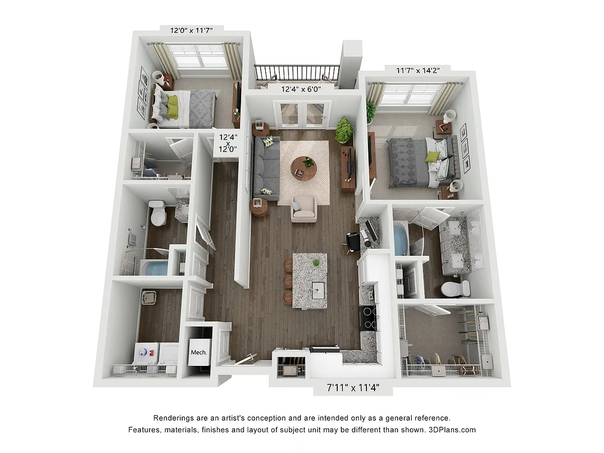 Floor plan B2