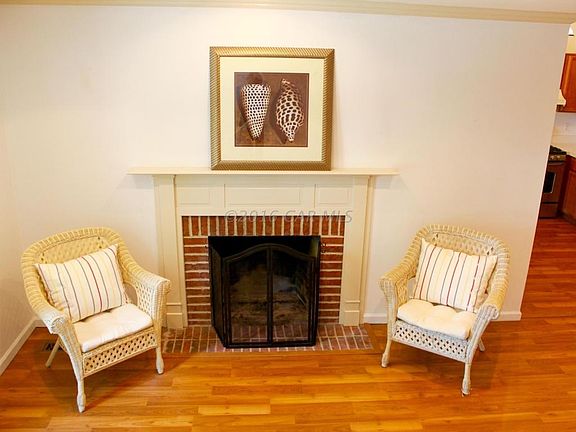 LR with wood burning fireplace
