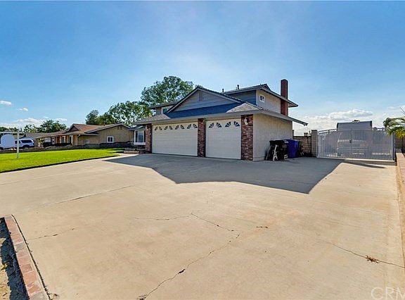 View from east corner of lot.