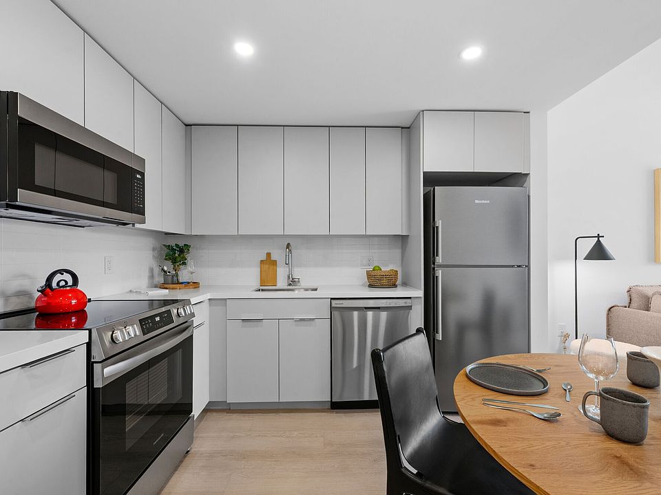 Kitchen with Stainless-Steel Appliances