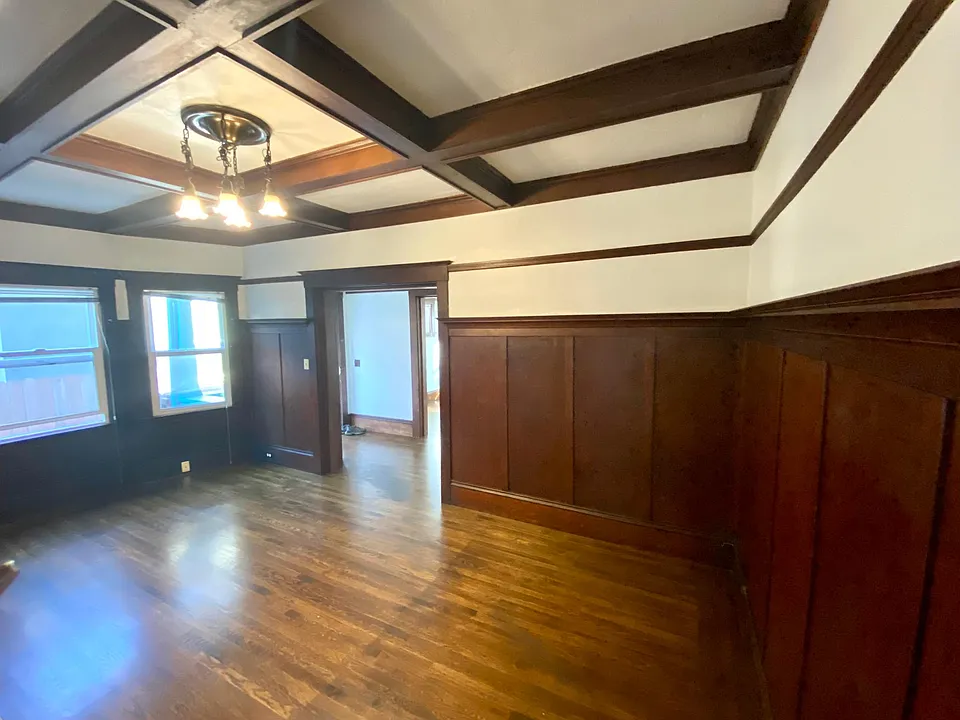 front entry to living room