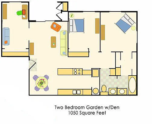 Floor plan B6R West