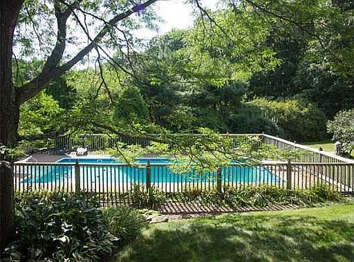 Pool from deck