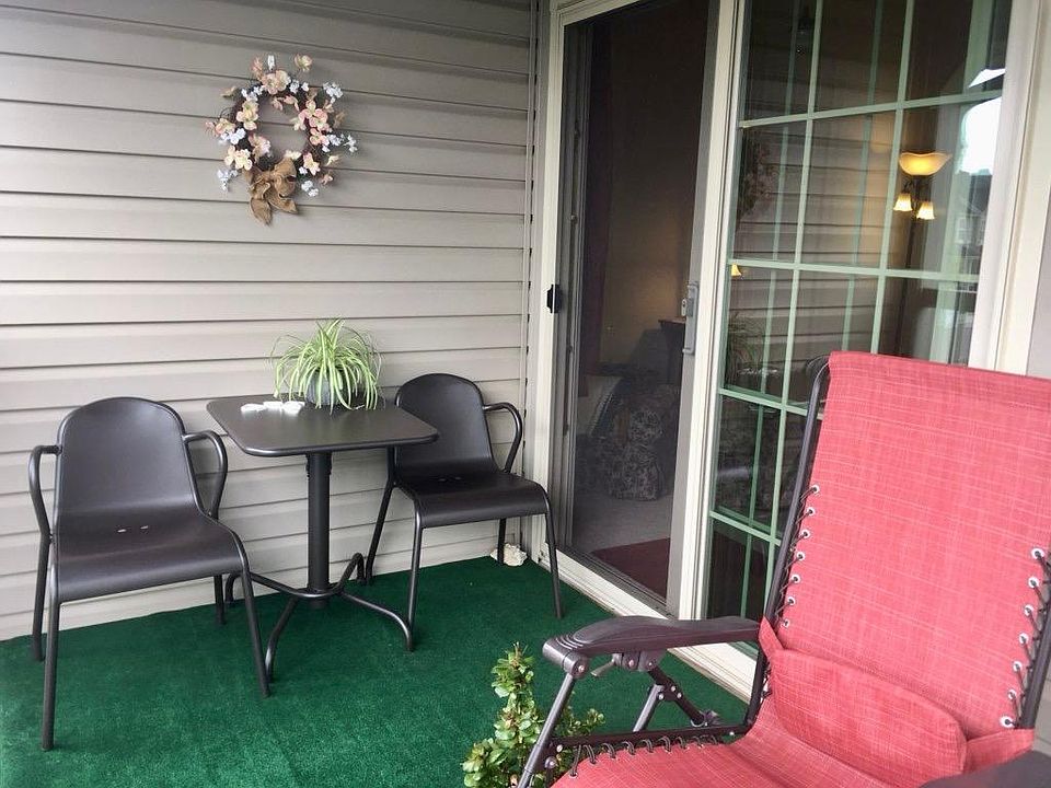Enjoy your favorite beverage or bite to eat on the balcony