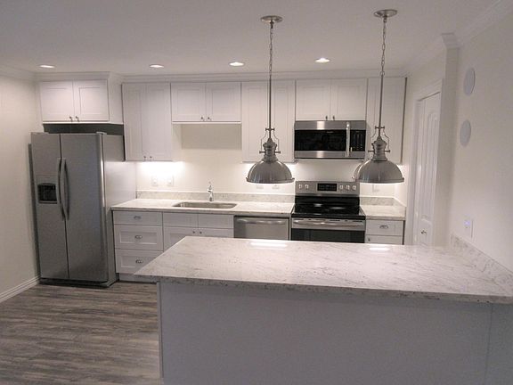 Kitchen with ample storage and counter space