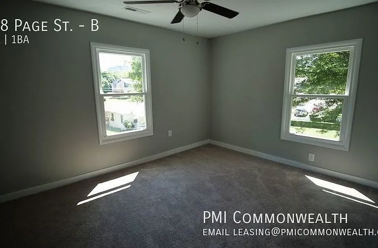 Unit B largest bedroom