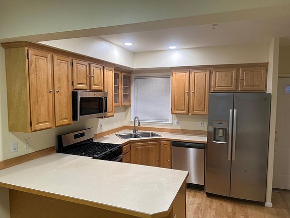 New stainless steel appliances just installed