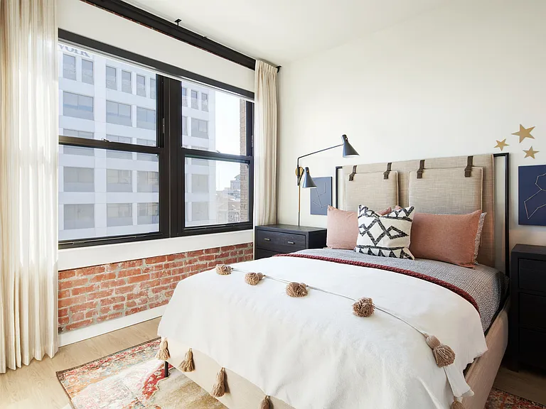 Cozy bedroom with unique touches