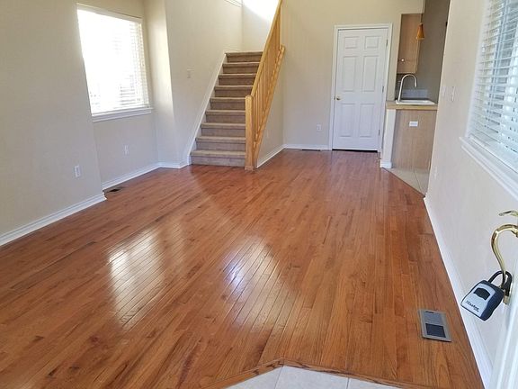 Living room and dining area.