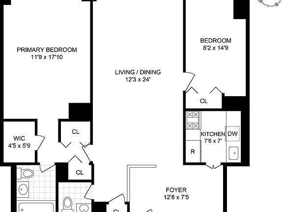 2nd image of 20 W 64th St APT 9l