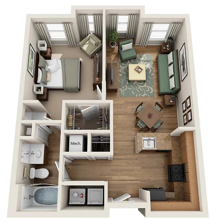 Floor plan Amsterdam