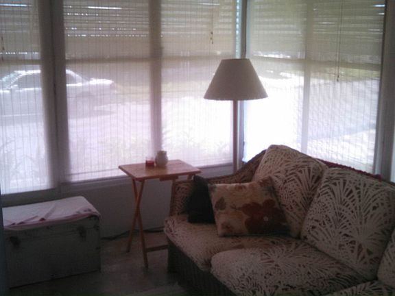 FLORIDA ROOM ON FRONT OF HOME