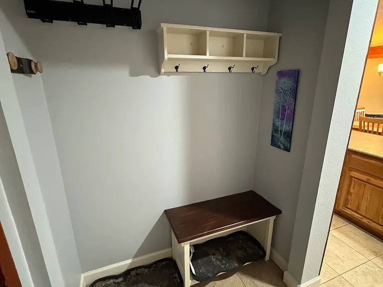 Entryway w/ Ski & Snowboard storage