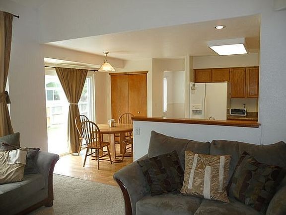 Kitchen open to Family Room