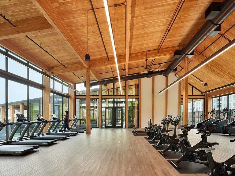 State-of-the-art fitness center