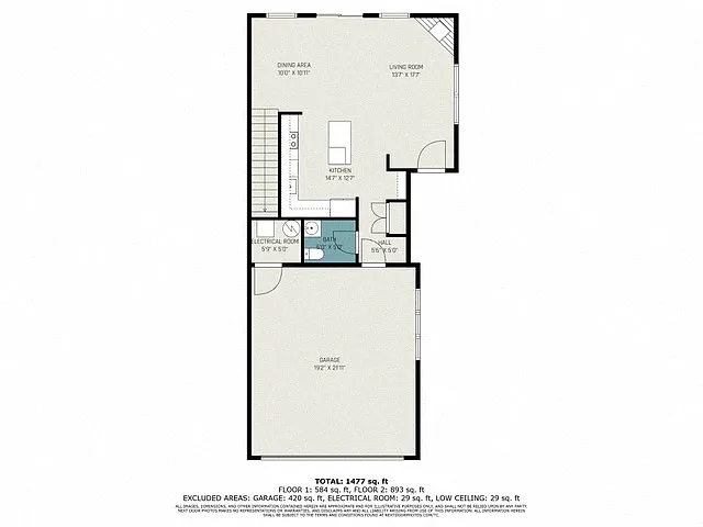 Floor plan Hawthorn