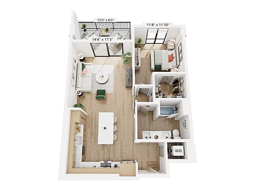 Floor plan A6