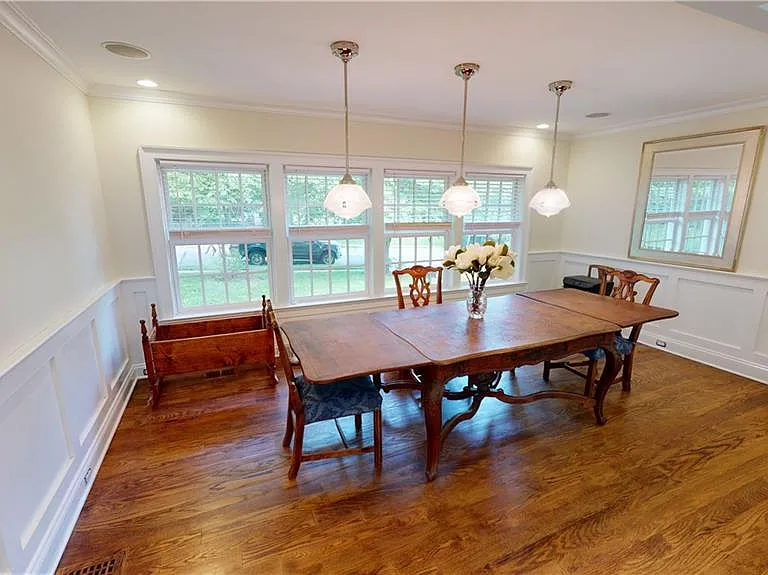 Large dining room, off of open concept living room