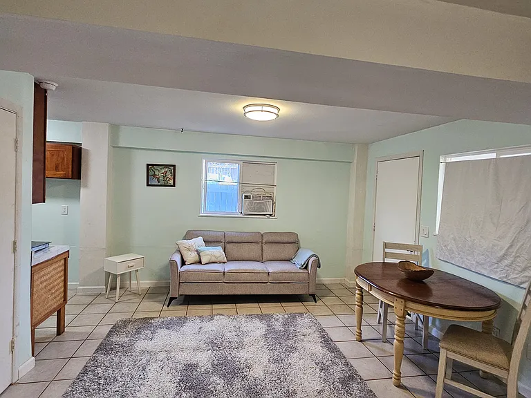 Dining room/living room area