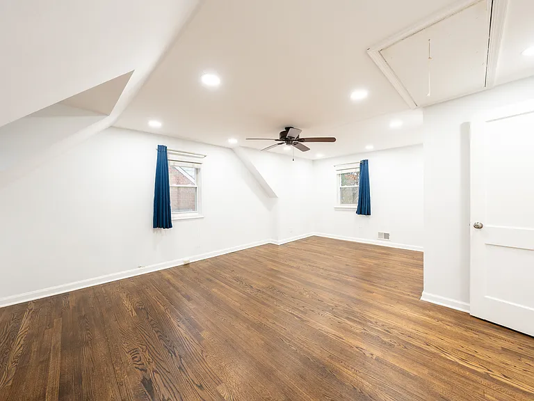 One of five bedrooms.