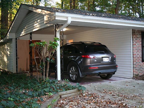 Covered Parking and Workshop