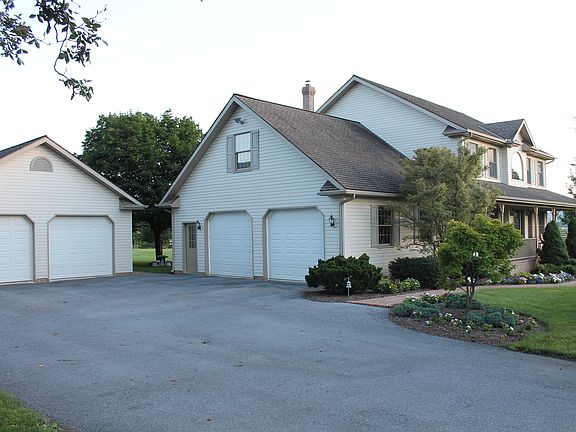 Parking for four cars.