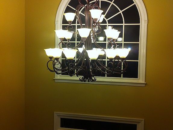 Entry chandelier