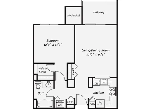Floor plan A1