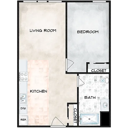 Floor plan A01