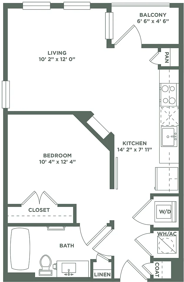 Floor plan E1Cp
