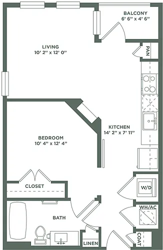 Floor plan E1Cp